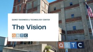 QBTC Vision with building in the background